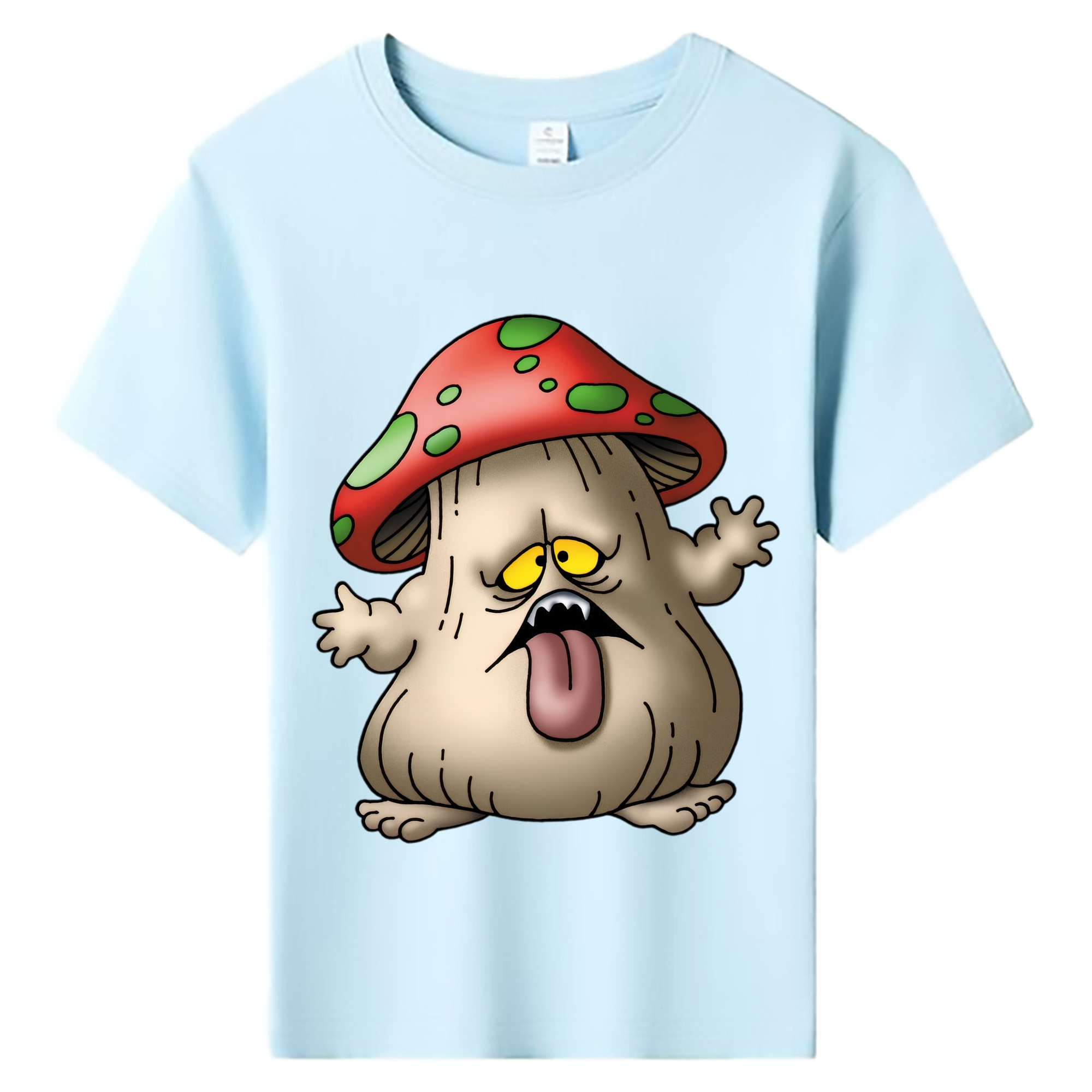 （画像用） ドラゴンクエスト Doragon Kuesuto Dragon Quest 綿100％キッズTシャツ（フロントプリント）